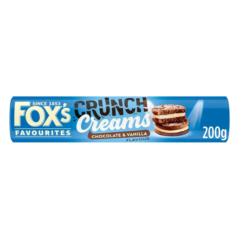Crunch Creams Chocolate & Vanilla 200g