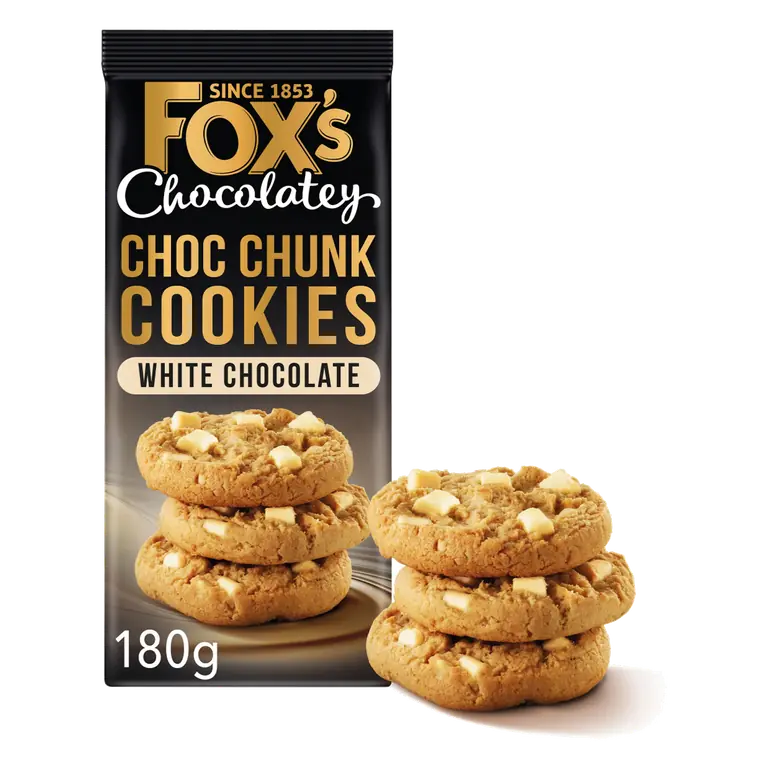 Fox's Fabulous White Chocolate Cookies 180g