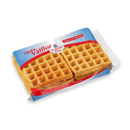 Mjukvåfflor