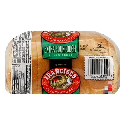 Extra Sourdough Sliced Bread