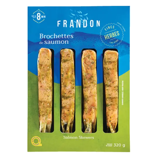 Salmon Skewers Fine Herbs 320 g (frozen)