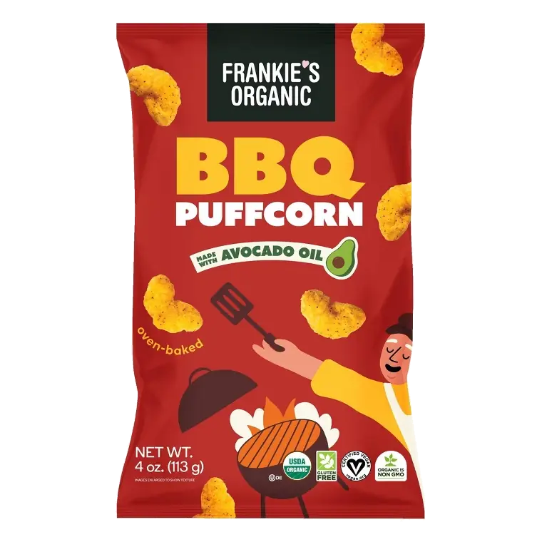 Frankie's Organic Puffcorn, 4oz
