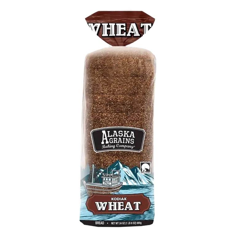 Alaska Grains Kodiak Wheat Bread, 24oz