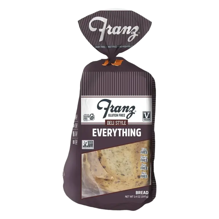 Franz Gluten Free Deli-Style Everything Bread, 14oz