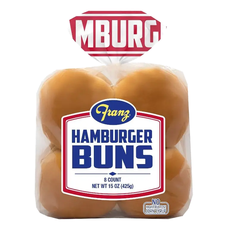 Franz Hamburger Buns, 15oz/8ct