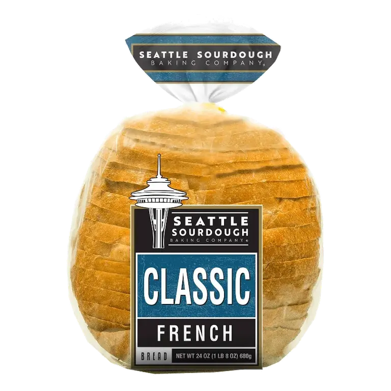 Seattle Sourdough Baking Company Classic French Sliced Round Bread, 24oz