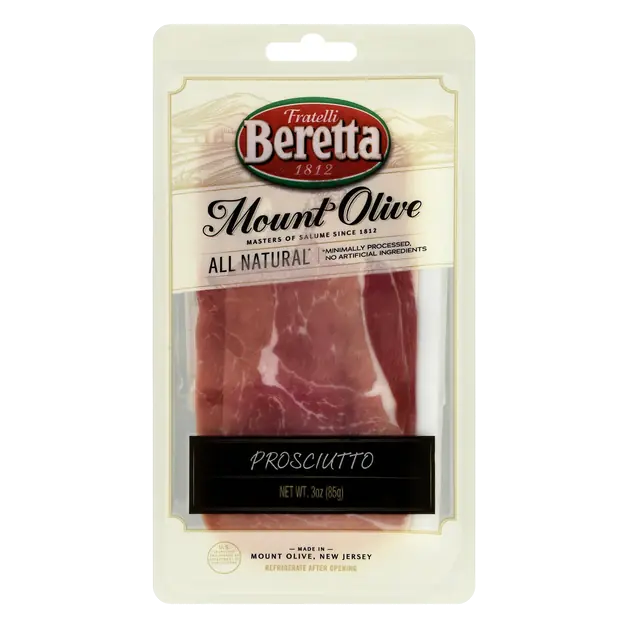 Beretta All Natural Mount Olive Prosciutto