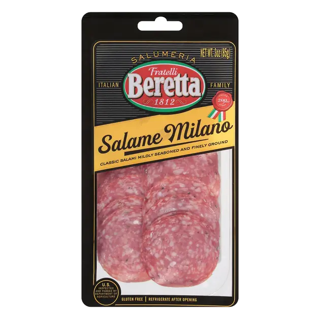 Beretta Salame Milano Sliced