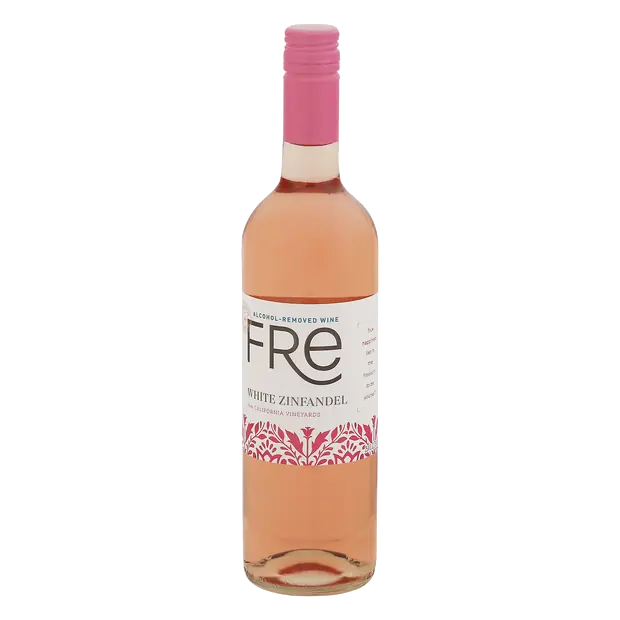 Alcohol-Removed California White Zinfandel Wine