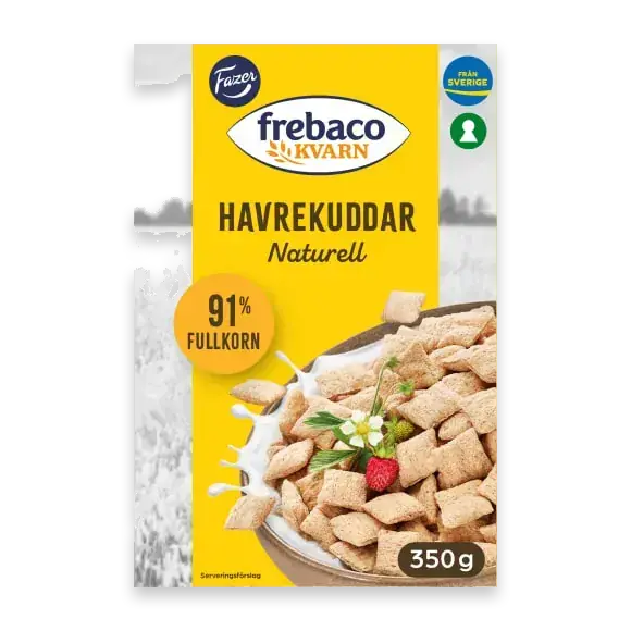 Naturell Svenska Havrekuddar