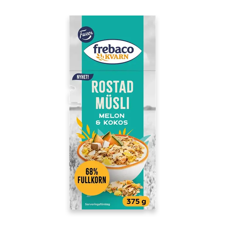 Rostad Müsli Melon & Kokos 375g