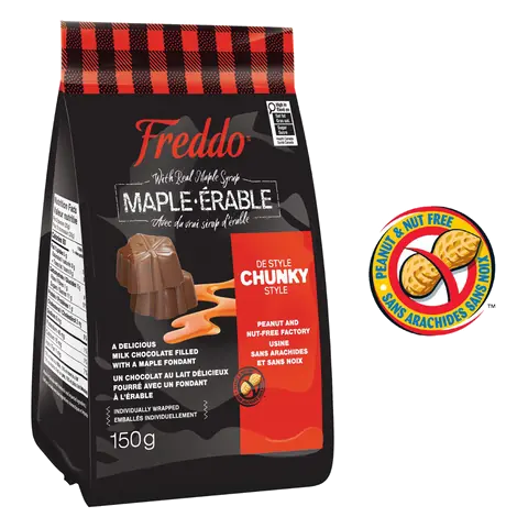 Chunky Style Milk Chocolate With Maple Fondant 150 g