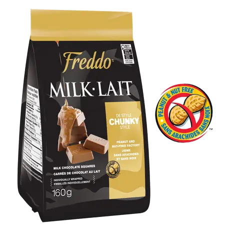 Gluten-Free Milk Chocolate Squares 160 g