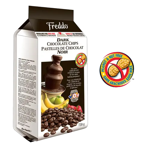 Peanut Free Dark Chocolate Chips 720 g