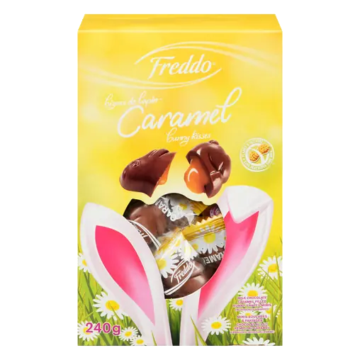 Milk Chocolate Bite Size Bunnies Caramel 240 g