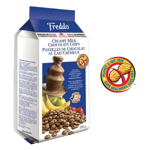 Peanut Free Milk Chocolate Chips 800 g