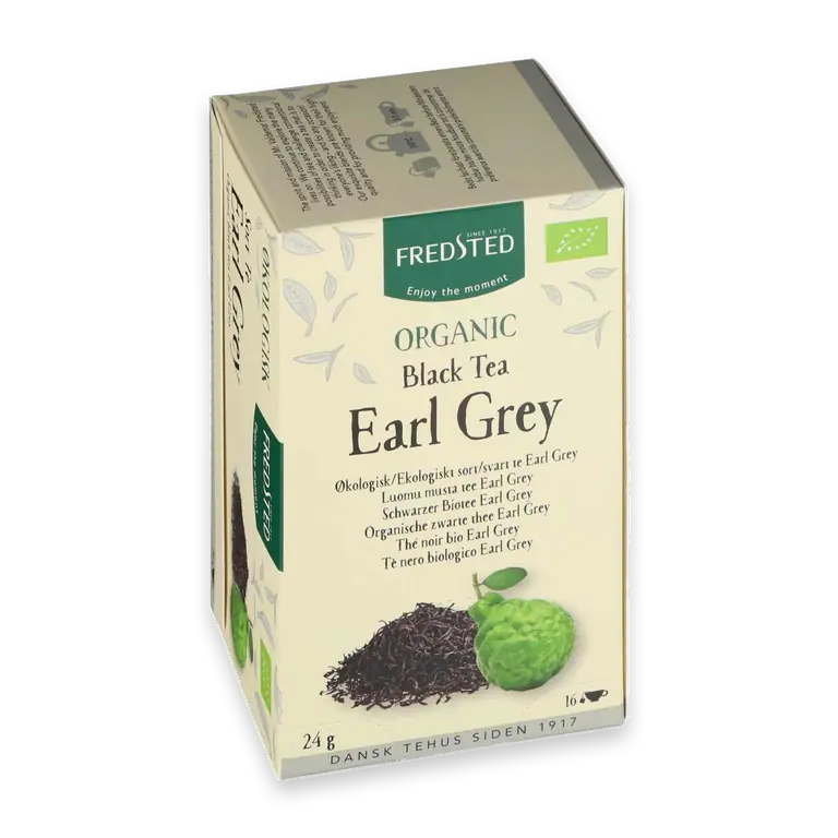 Svart te Earl grey 16-pack Eko
