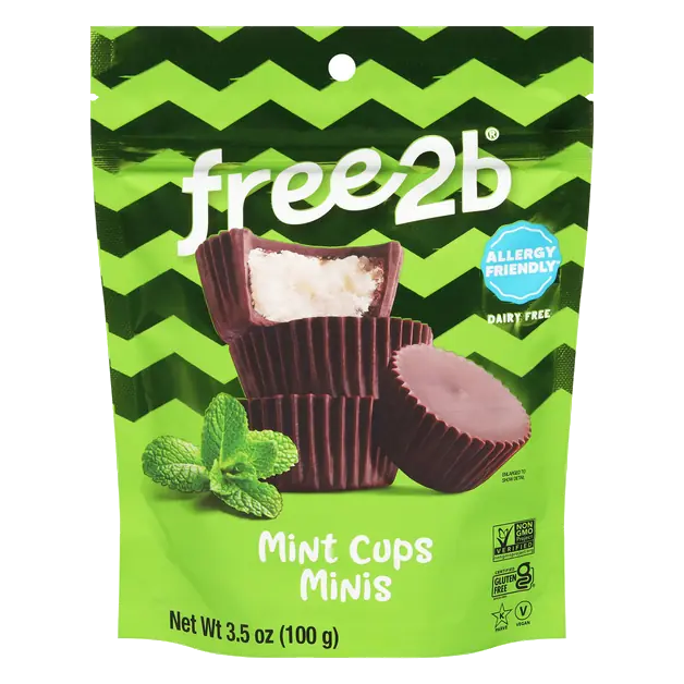 Dairy Free Minis Mint Cups