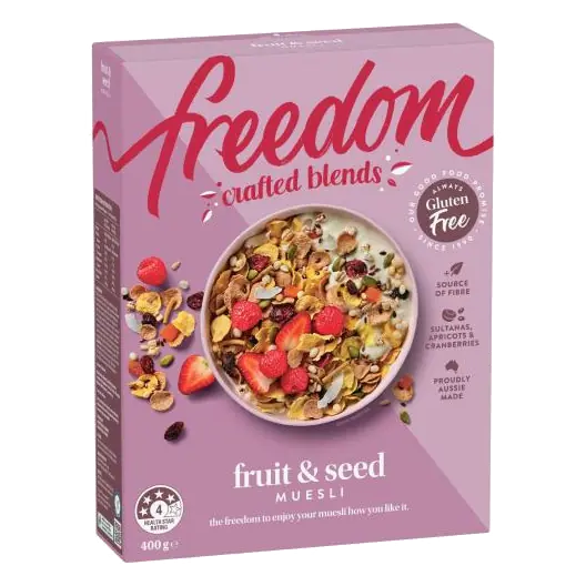 Crafted Blends Fruit & Seed Muesli