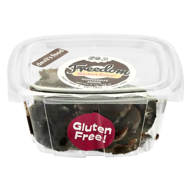 Gluten Free Devil's Food Doughnut Minis