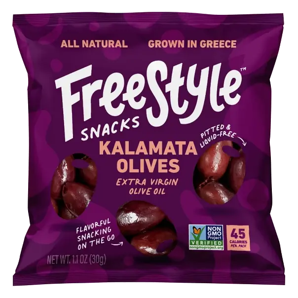 Freestyle Snacks Kalamata Olives, 1.1oz