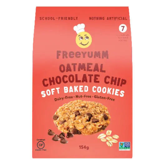 Dairy-Free Cookies Oatmeal Chocolate Chip 154 g