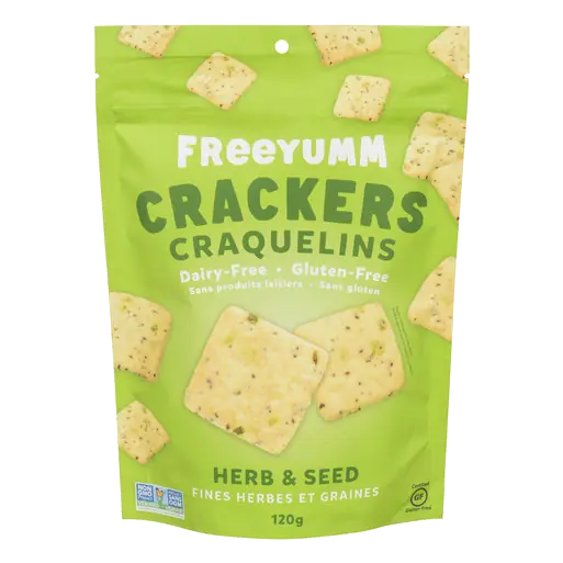Gluten-Free Crackers Herb & Seed 120 g