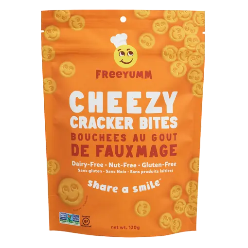 Nut-Free Cracker Bites Cheezy 120 g