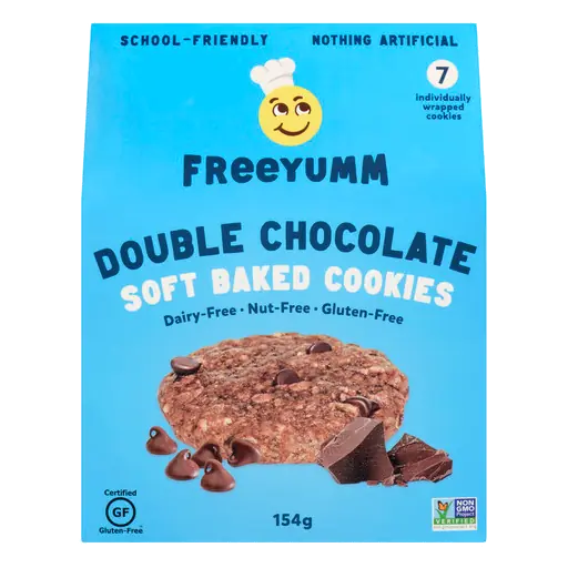Nut-Free Soft Baked Cookies Double Chocolate 154 g