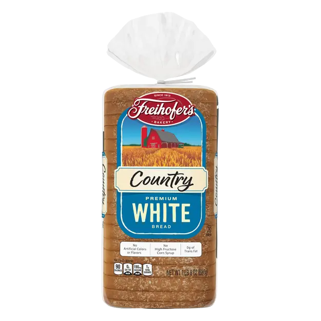 Country White Bread Sliced