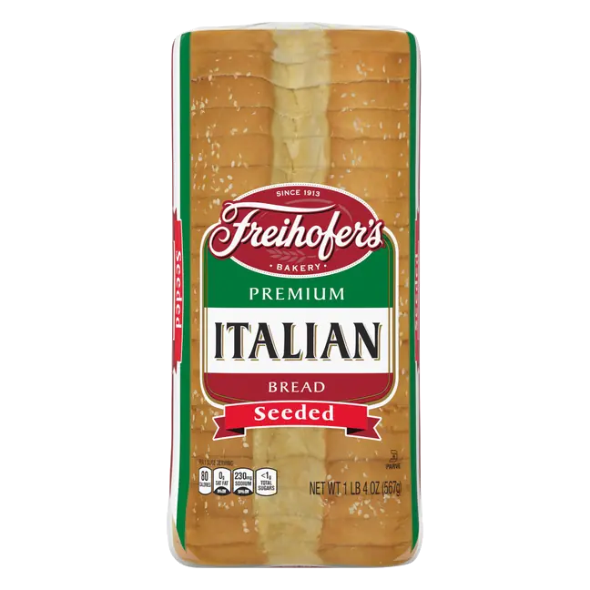 Premium Seeded Italian Bread Sliced