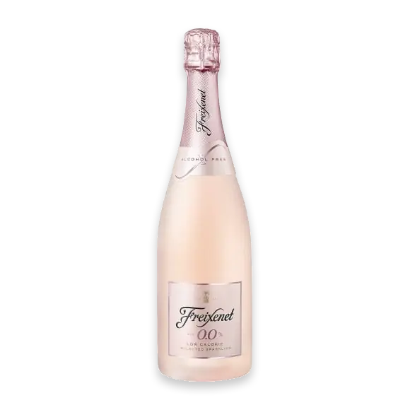 Rosé Mousserande Alkfri Glas