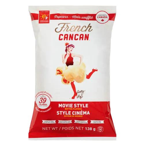 Popcorn Betty Pop Movie Style Butter Flavour 138 g