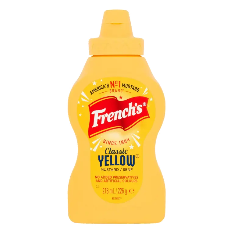 226g American Classic Yellow Squeezy Mustard