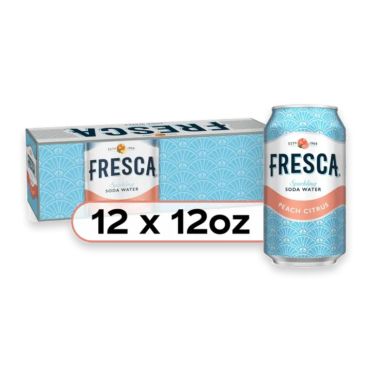 Peach Soda Cans
