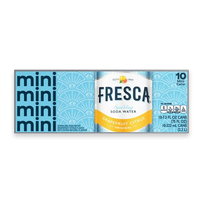 Sparkling Soda Water Fridge Pack Cans
