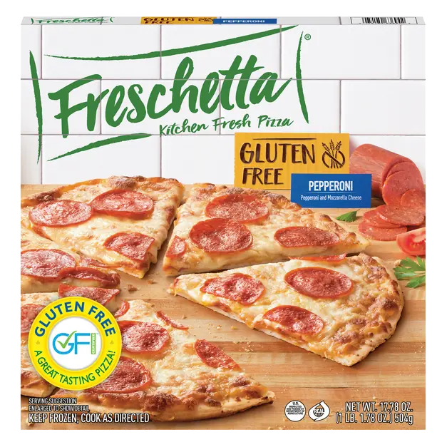 Kitchen Fresh Gluten Free Pepperoni Pizza Frozen