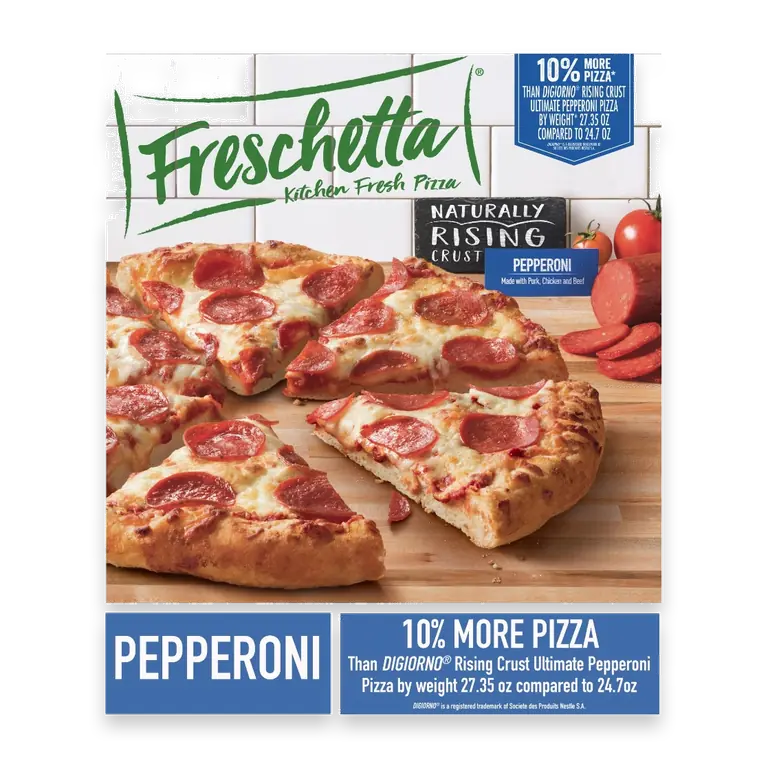 Pepperoni Naturally Rising Crust Frozen Pizza