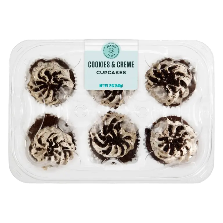 Cookies and Creme Chocolate Cake with Cookie Flavored Buttercreme Icing Cupcakes