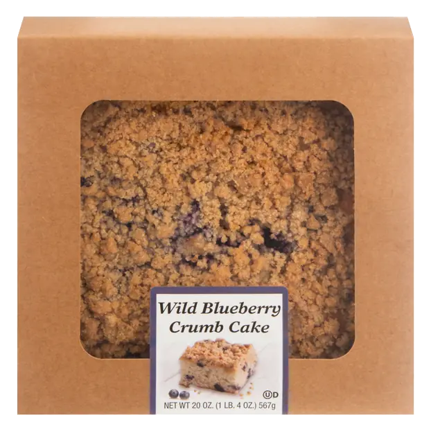 Wild Blueberry Crumb Cake 8 Inch