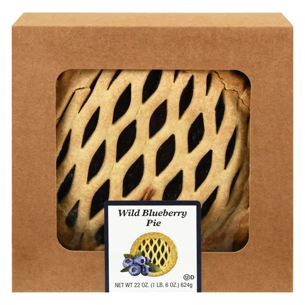 Wild Blueberry Pie 8 Inch