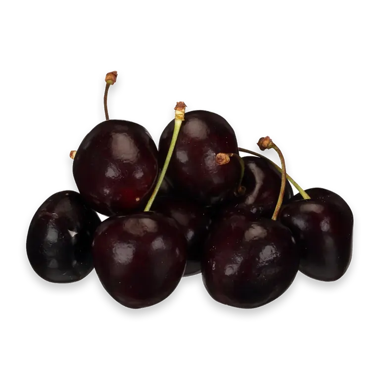 Fresh Organic Red Cherries in bag
