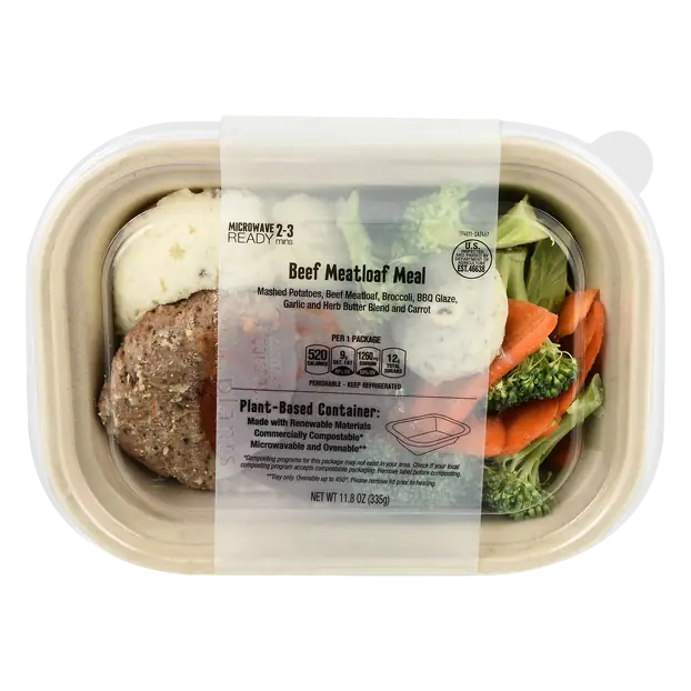 Beef Meatloaf Meal Fresh