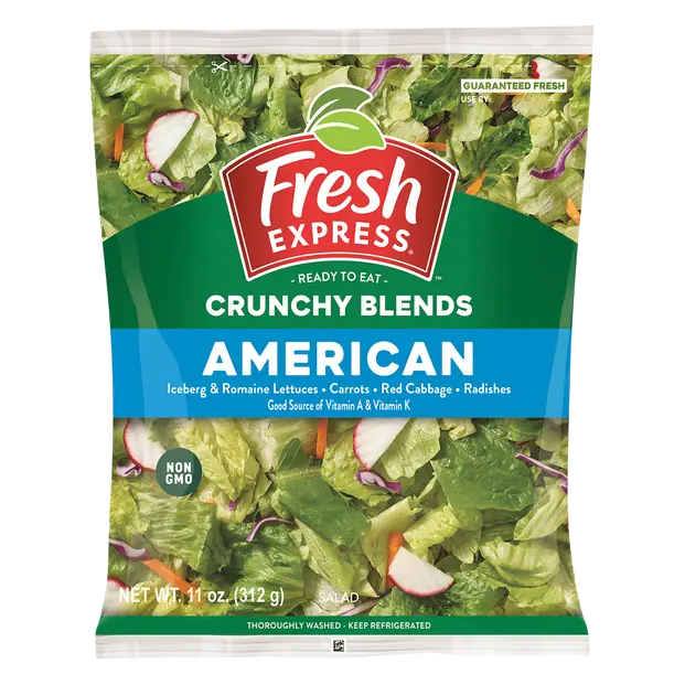 Crunchy Blends American Salad