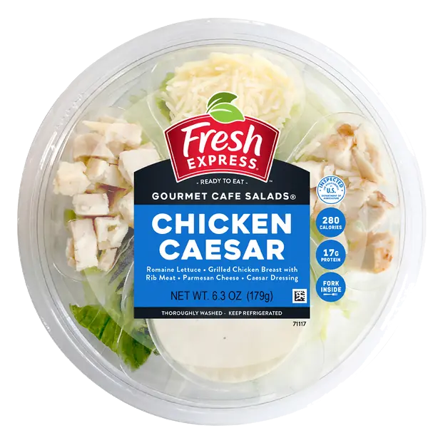 Gourmet Cafe Chicken Caesar Salad Bowl