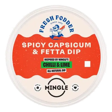 Dip Spicy Capsicum & Fetta With Mingle Chilli & Lime