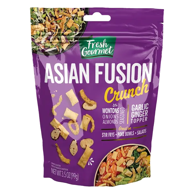 Asian Fusion Crunch Garlic Ginger Topper