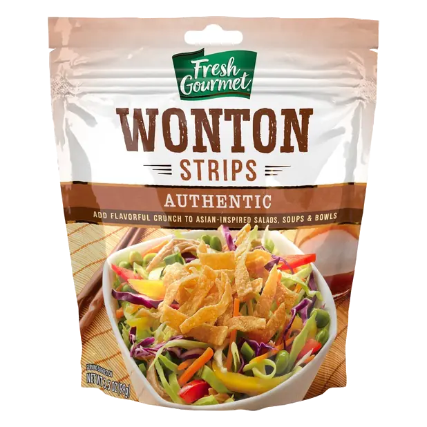 Authentic Wonton Strips