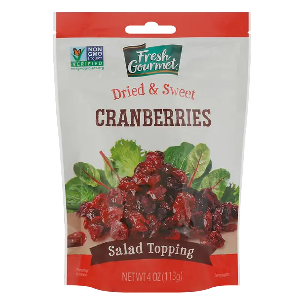 Dried & Sweet Cranberries Salad Topping