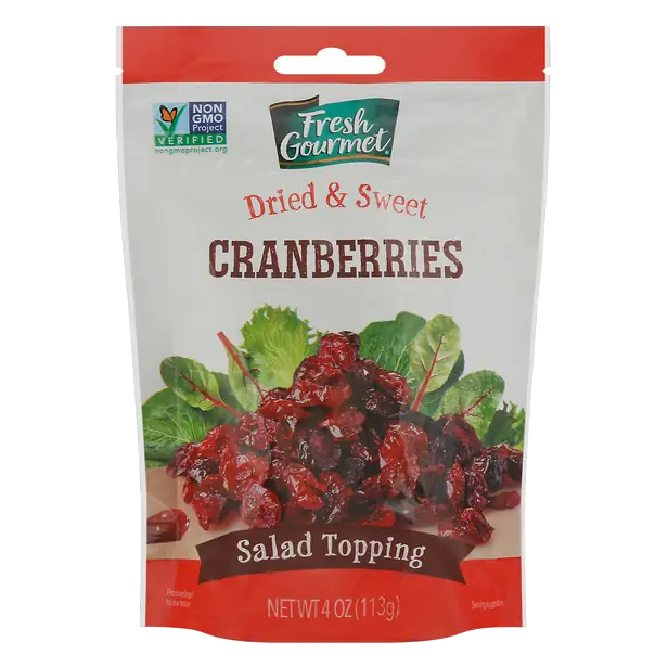 Fresh Gourmet Dried & Sweet CranberriesMade For Salads